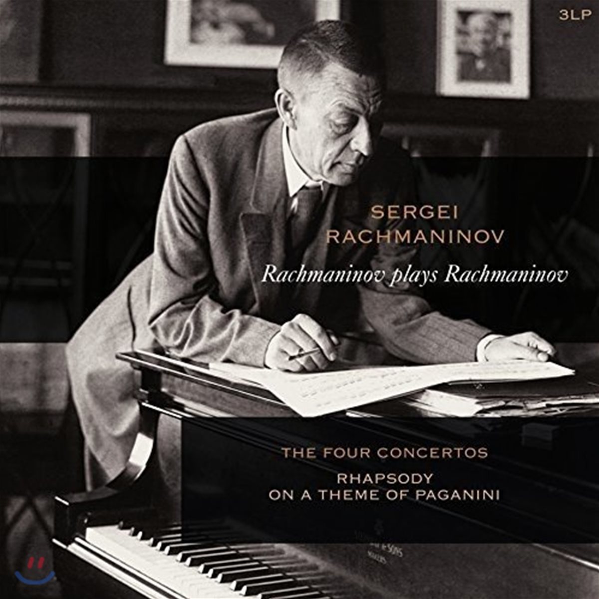 라프마니노프가 연주하는 라흐마니노프 작품 - 피아노협주곡 1-4번 외 (Rachmaninov: Piano Concertos Nos. 1-4) [3LP]