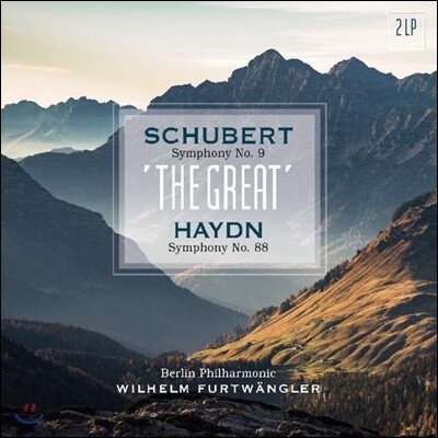Wilhelm Furtwangler, Berliner Philharmoniker — Wilhelm Furtwangler 슈베르트: 교향곡 9번 / 하이든: 교향곡 88번 (Schubert: Symphony No. 9 / Haydn: Symphony No. 88) 빌헬름 푸르트벵글러 앨범 커버