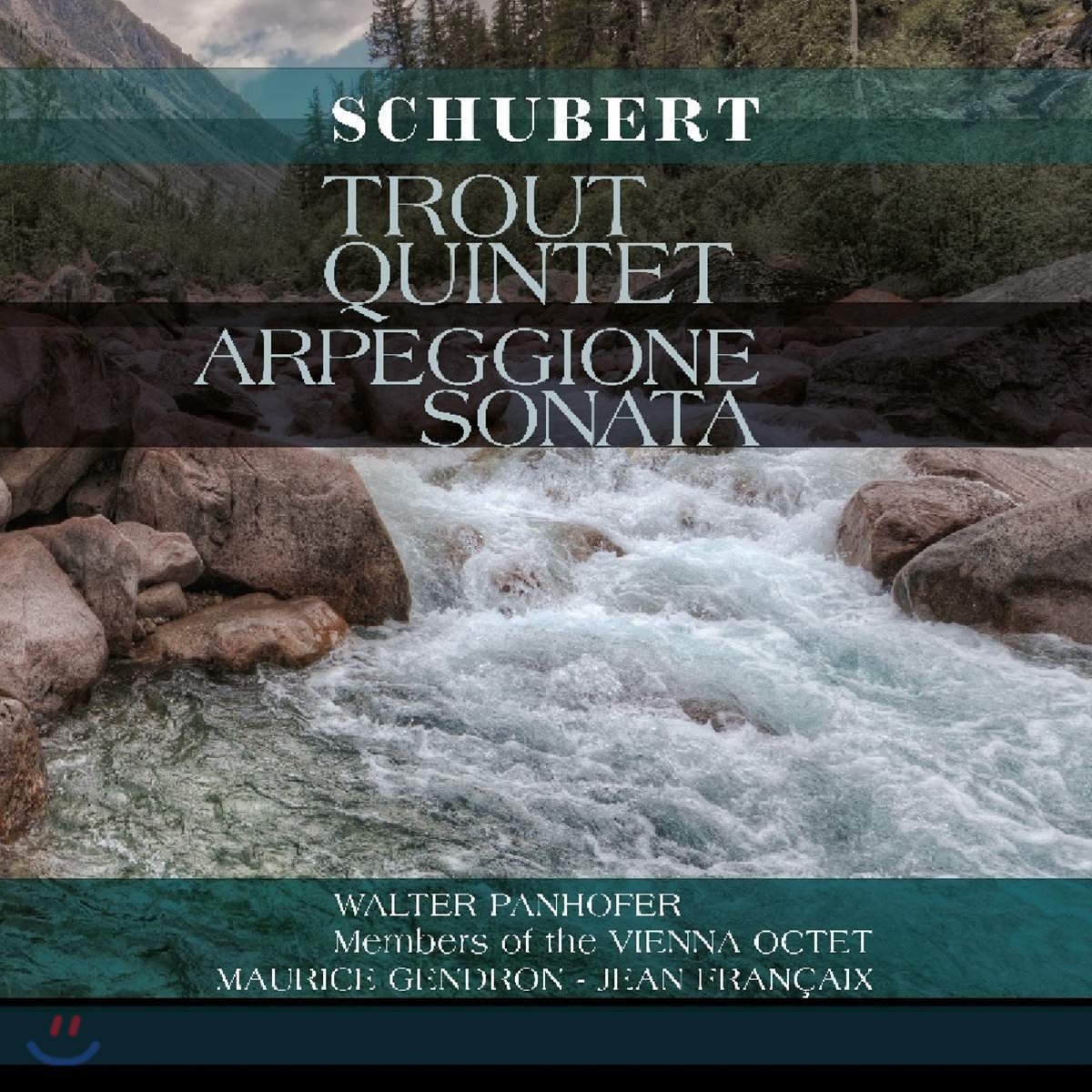 Maurice Gendron 슈베르트: 피아노 오중주 송어, 아르페지오 소나타 (Schubert: Trout Quintet, Arpeggione Sonata) [LP]