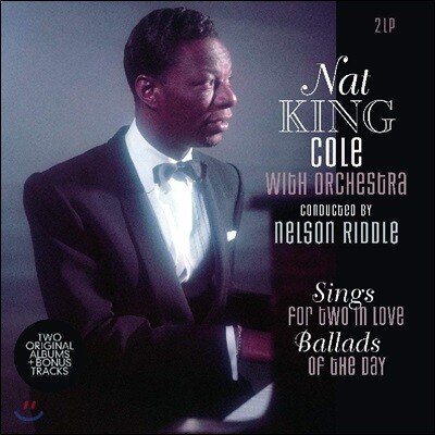 Nat King Cole — Sings For Two In Love/Ballads of the Day 앨범 커버