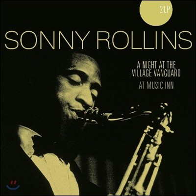 Sonny Rollins — A Night At the Village Vanguard/At the Music Inn 앨범 커버