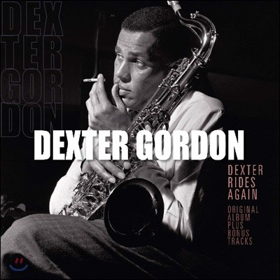 Dexter Gordon — Dexter Rides Again + 3 앨범 커버