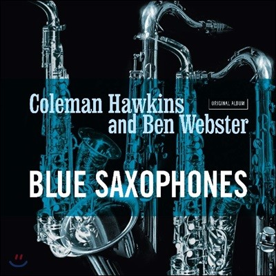 Coleman Hawkins, Ben Webster — Blue Saxophones 앨범 커버