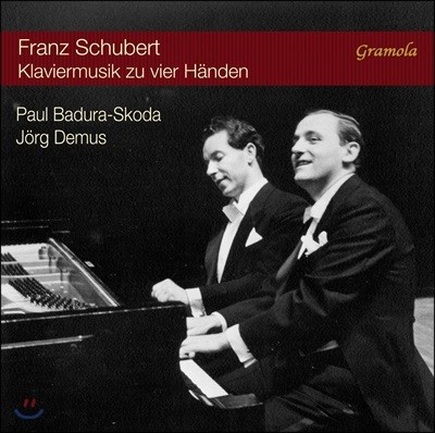 Paul Badura-Skoda / Jorg Demus Ʈ: ǾƳ  ǰ (Schubert: Piano Music for four hands)