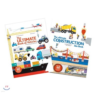 The Ultimate Book of Vehicles & Construction Site 2권 세트