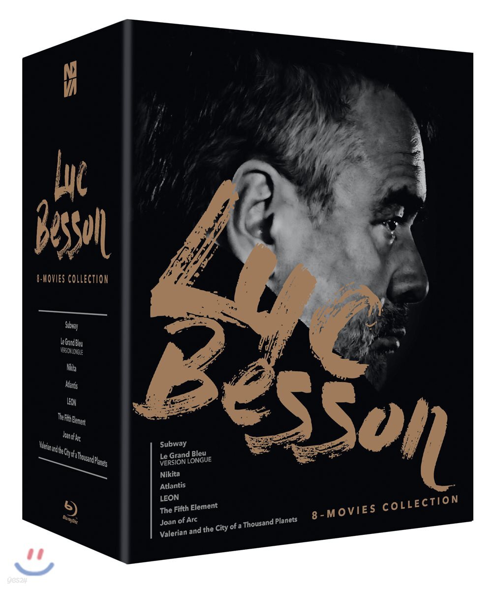 뤽베송 8무비 컬렉션 (8Disc) : 블루레이