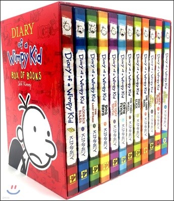 Diary of a Wimpy Kid Box of Books 1-12 : Ű  12 ڽ Ʈ (̱)