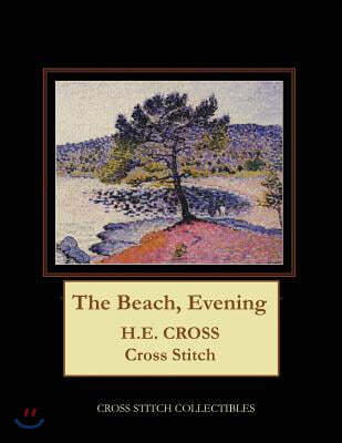 The Beach, Evening: H.E. Cross cross stitch pattern