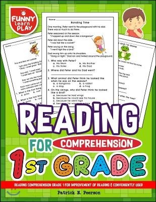 Reading Comprehension Grade 1 for Improvement of Reading & Conveniently Used: 1st Grade Reading Comprehension Workbooks for 1st Graders to Combine Fun