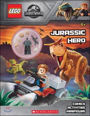 Jurassic Hero (Lego(r) Jurassic World: Activity Book with Minifigure) [With Minifigure]