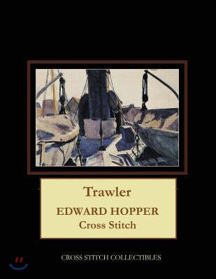 Trawler: Edward Hopper Cross Stitch Pattern