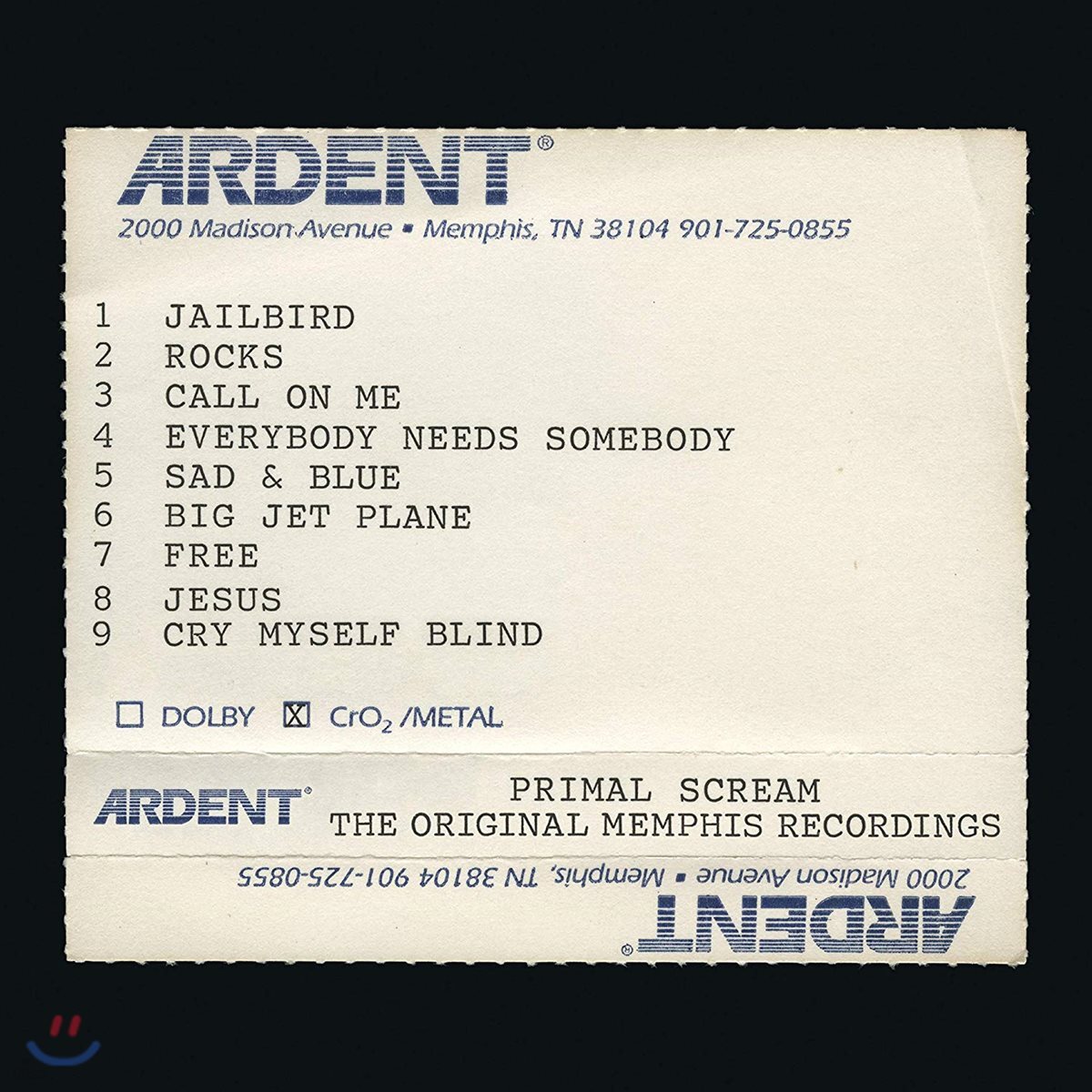 Primal Scream (프라이멀 스크림) - Give Out But Don't Give Up: The Original Memphis Recordings [2LP]