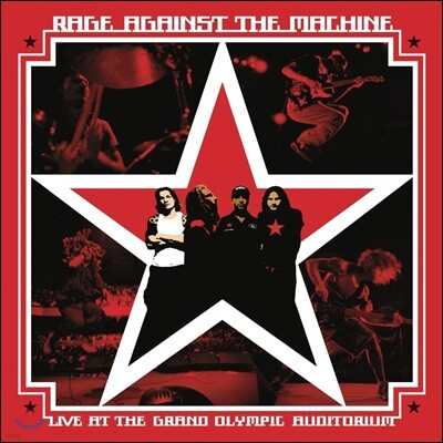 Rage Against The Machine — Live At The Grand Olympic Auditorium 레이지 어게인스트 더 머신 라이브 앨범 앨범 커버