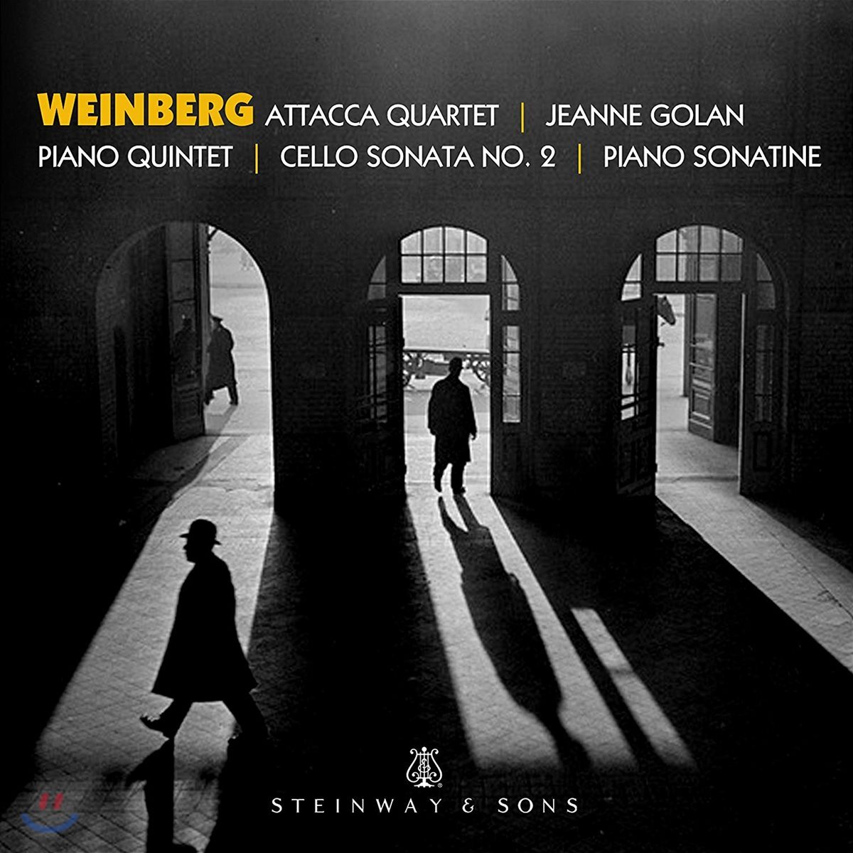Attacca Quartet 바인베르크: 피아노 오중주, 첼로 소나타 2번, 피아노 소나티네 (Weinberg: Piano Quintet, Cello Sonata No.2)
