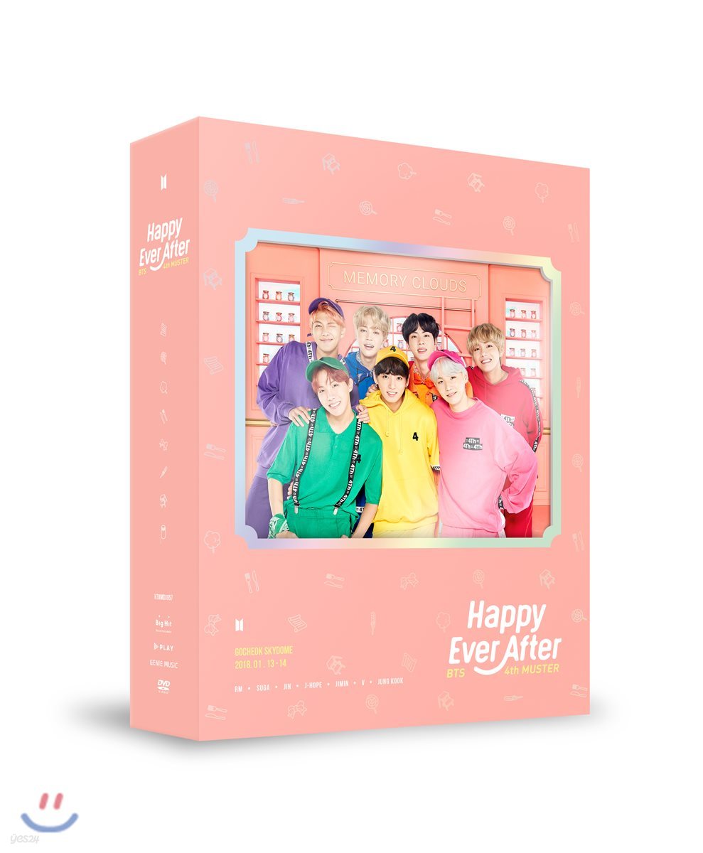 방탄소년단 (BTS) - BTS 4th MUSTER : Happy Ever After DVD