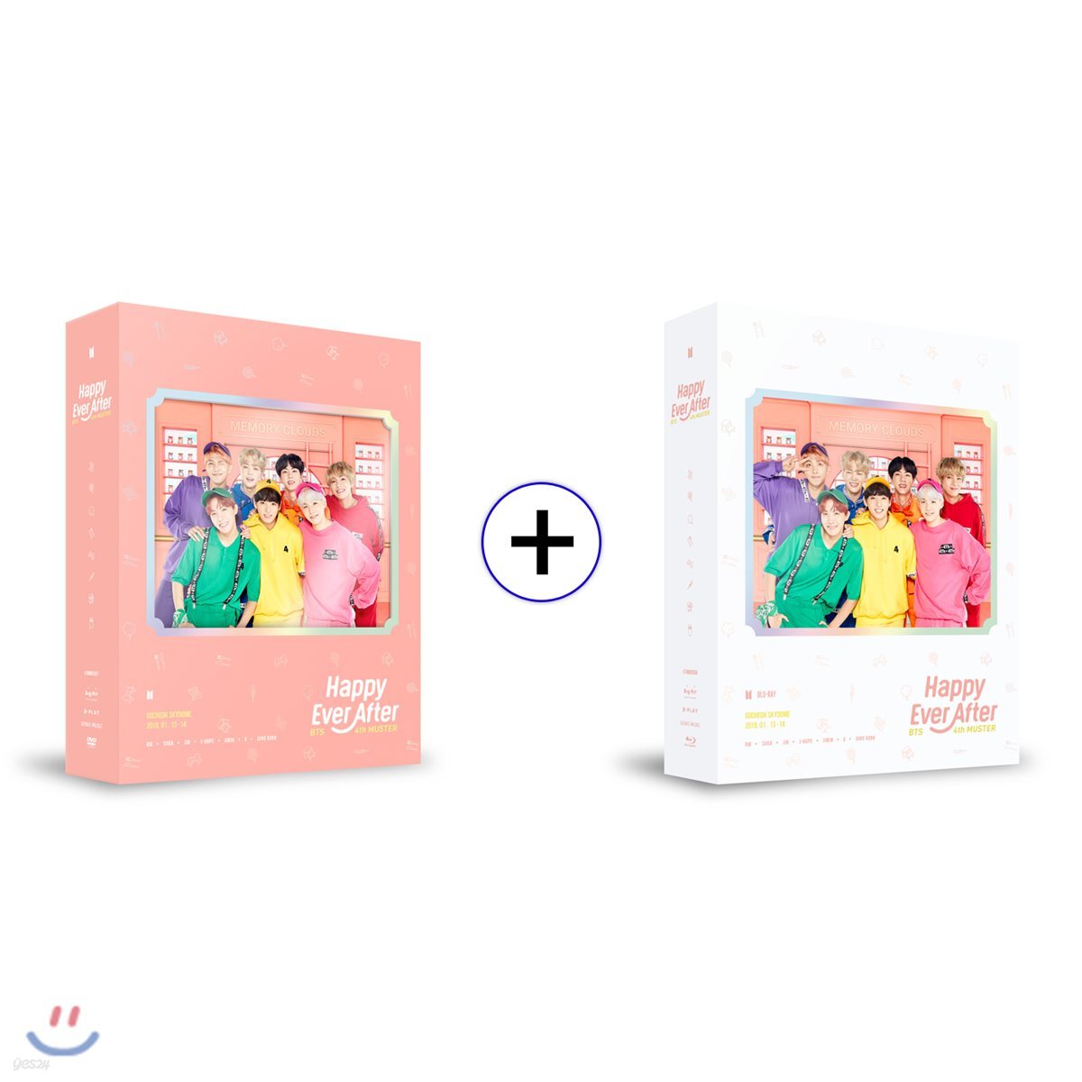 방탄소년단 (BTS) - BTS 4th MUSTER : Happy Ever After [DVD+Blu-ray/SET]