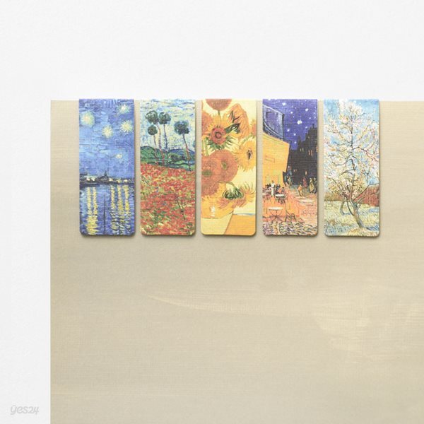 마그네틱 북마크 - 빈센트 반 고흐 ver.2 5P