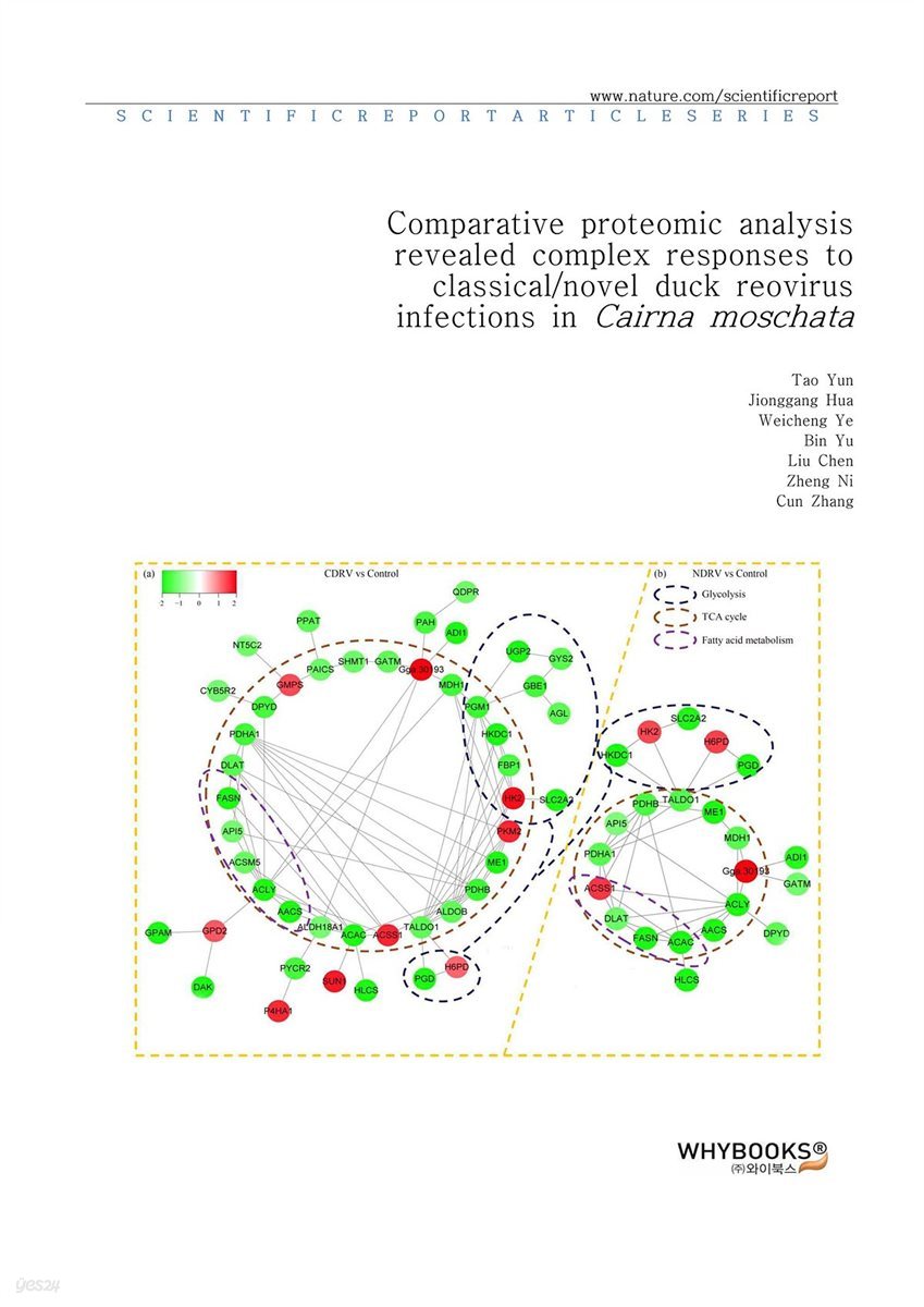 Comparative proteomic analysis revealed complex responses to classicalnovel duck reovirus infections in Cairna moschata