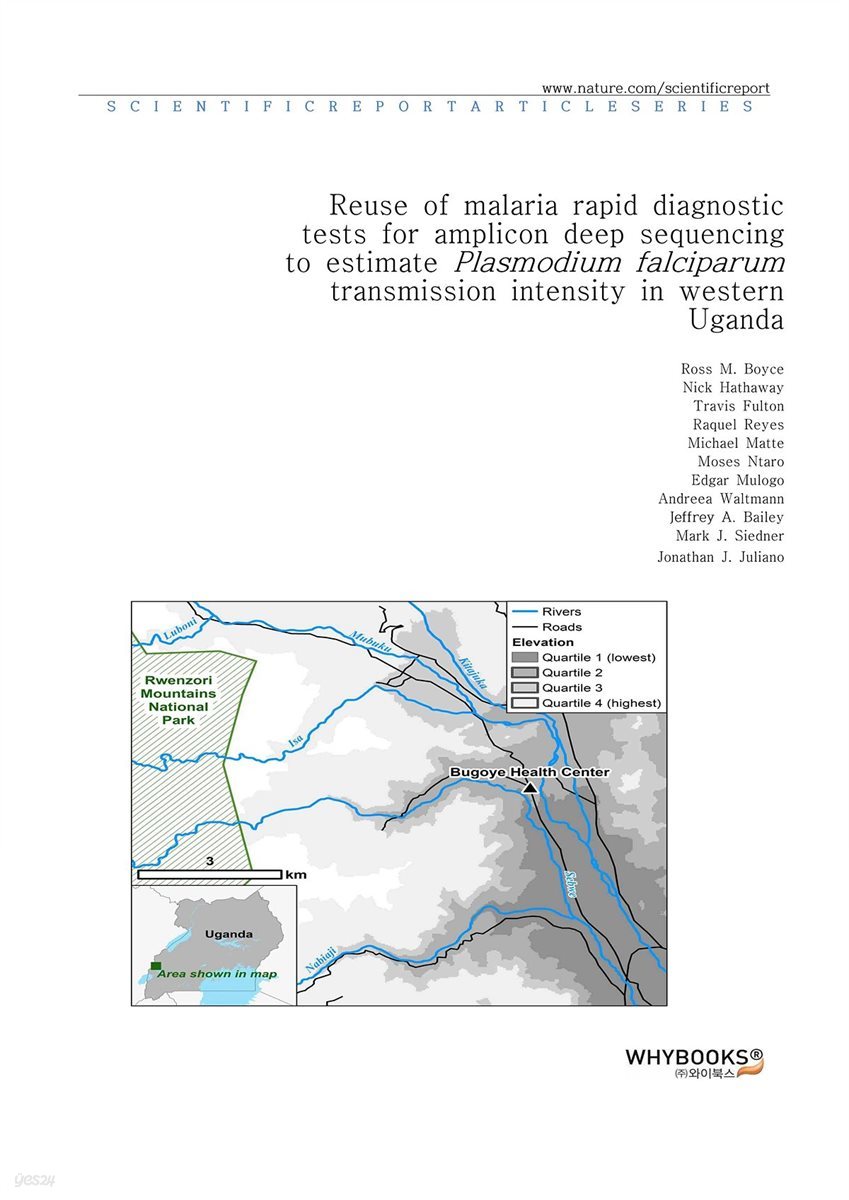 Reuse of malaria rapid diagnostic tests for amplicon deep sequencing to estimate Plasmodium falciparum transmission intensity in western Uganda