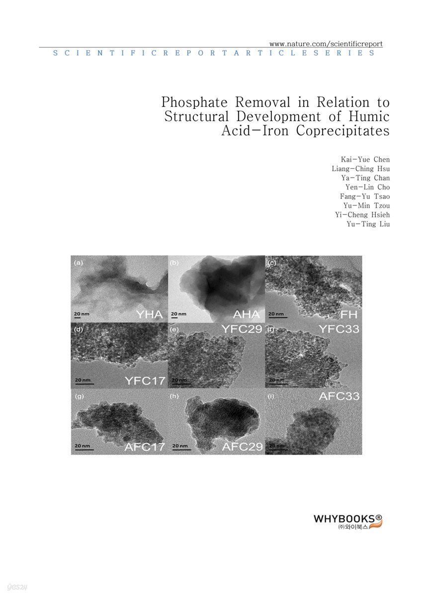 Phosphate Removal in Relation to Structural Development of Humic Acid-Iron Coprecipitates