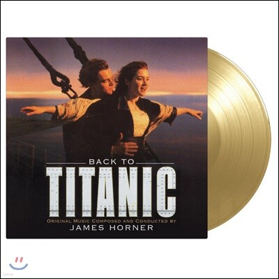 James Horner — 타이타닉 영화음악 (Back To Titanic OST by James Horner 제임스 호너) 앨범 커버