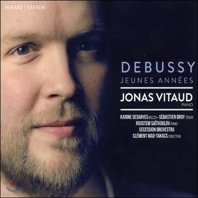 Jonas Vitaud ߽:   (Debussy: Jeunes Annees)  Ÿ