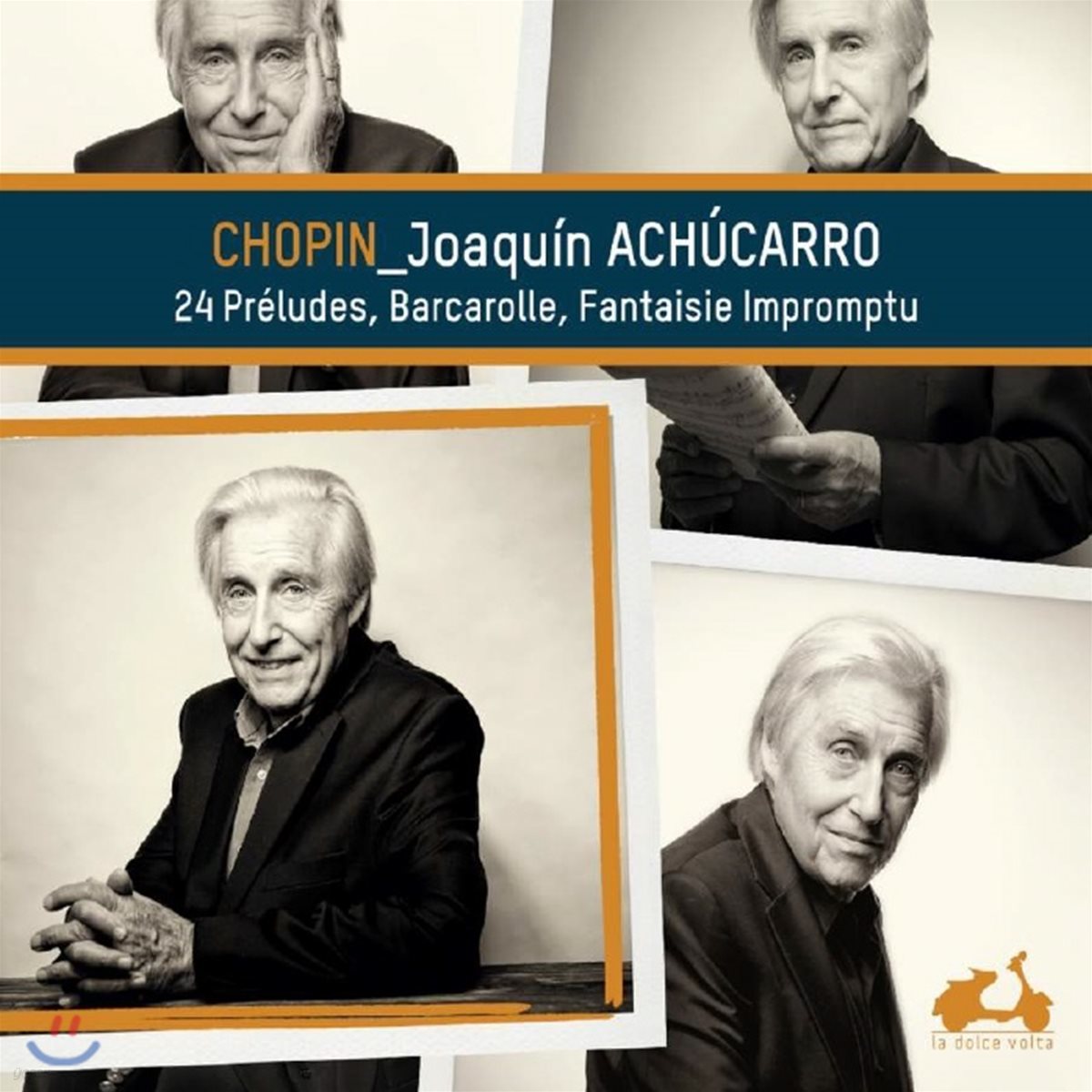 JoaquIn Achucarro 쇼팽: 24개의 전주곡, 즉흥 환상곡, 녹턴 OP.9 2번, 20번, 뱃노래 OP.60 (Chopin: 24 Preludes, Barcarolle, Fantaisie…) 호아킨 아추카로