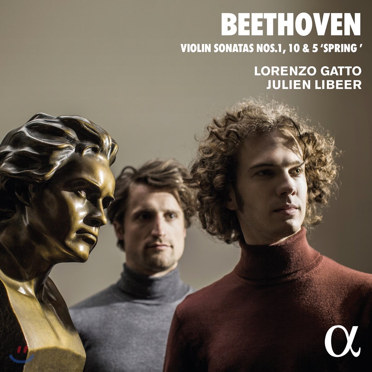 Lorenzo Gatto 베토벤: 바이올린 소나타 1번, 5번 `봄`, 10번 (Beethoven: Violin Sonatas: Nos 1, 10 &amp; 5) 로렌초 가토