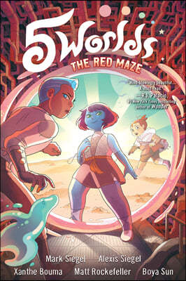 5 Worlds Book 3: The Red Maze: (A Graphic Novel)