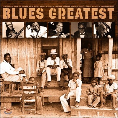 Various artists — 블루스 명곡 모음집 (Blues Greatest - Best of Blues) 앨범 커버