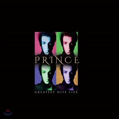 Prince — Greatest Hits Live 프린스 1990년 일본 라이브 앨범 커버