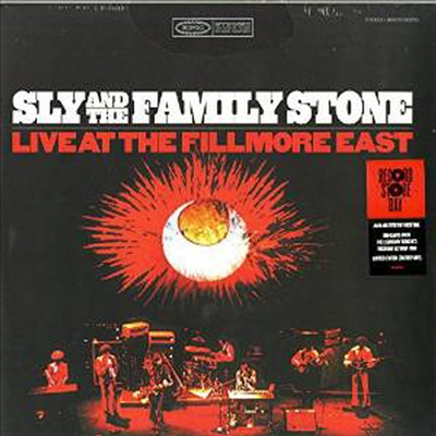Sly & The Family Stone — Live At Fillmore East 1968 앨범 커버