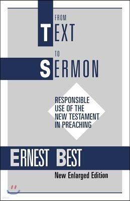 From Text to Sermon