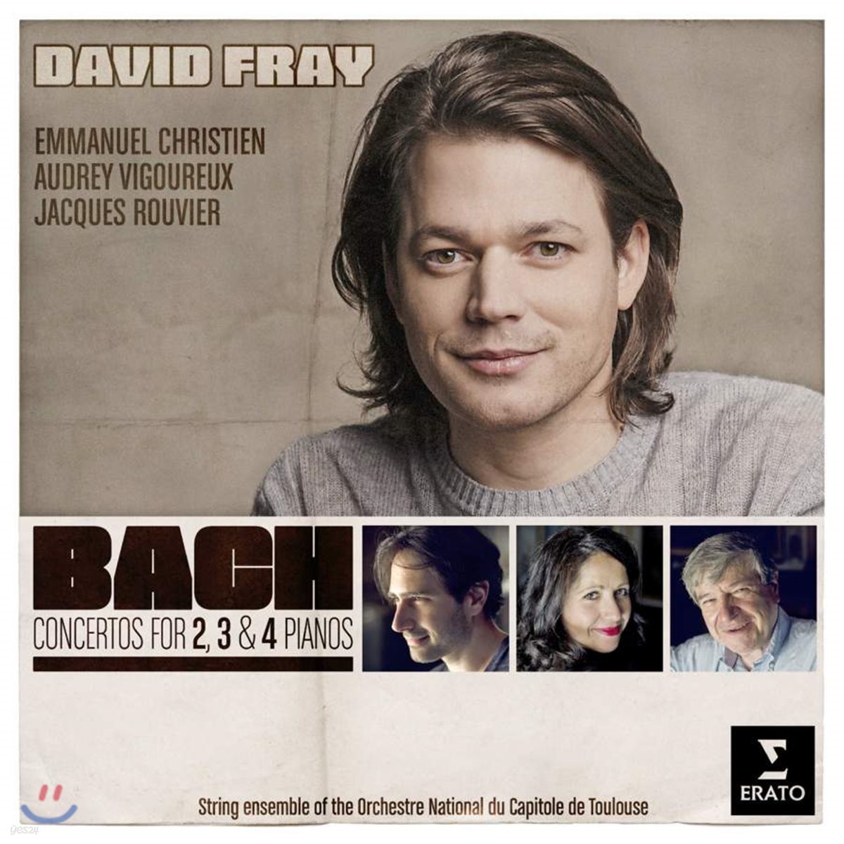 David Fray 다비드 프라이 - 바흐: 2, 3, 4대의 건반 협주곡 (Bach: Concertos for 2, 3 &amp; 4 Pianos) 