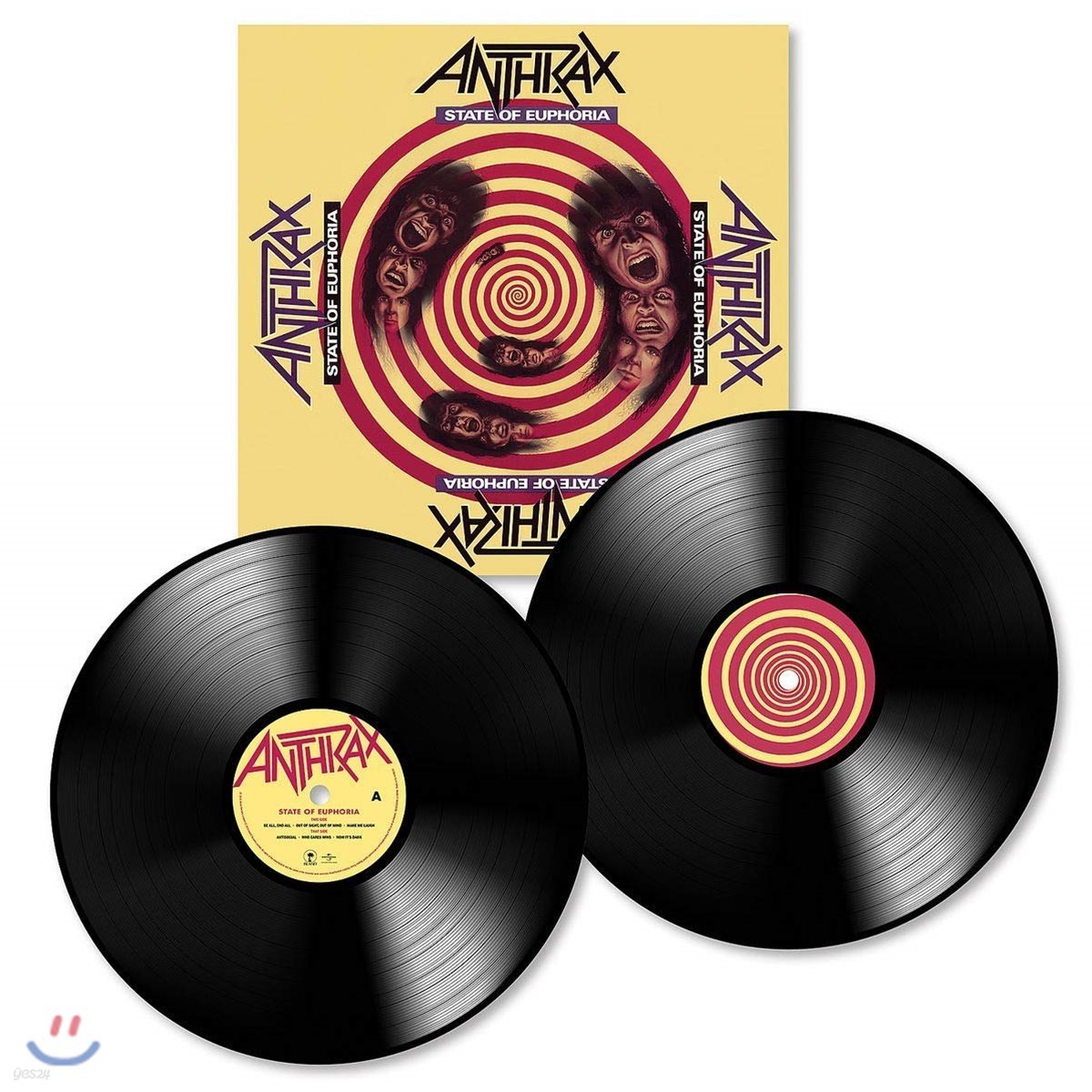 Anthrax - State Of Euphoria 앤스랙스 4집 [2LP]