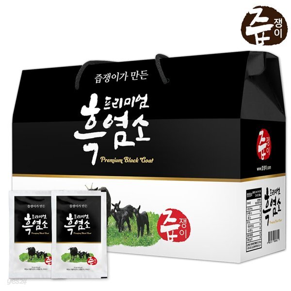 즙쟁이 프리미엄 흑염소즙 1박스 30포 - 예스24