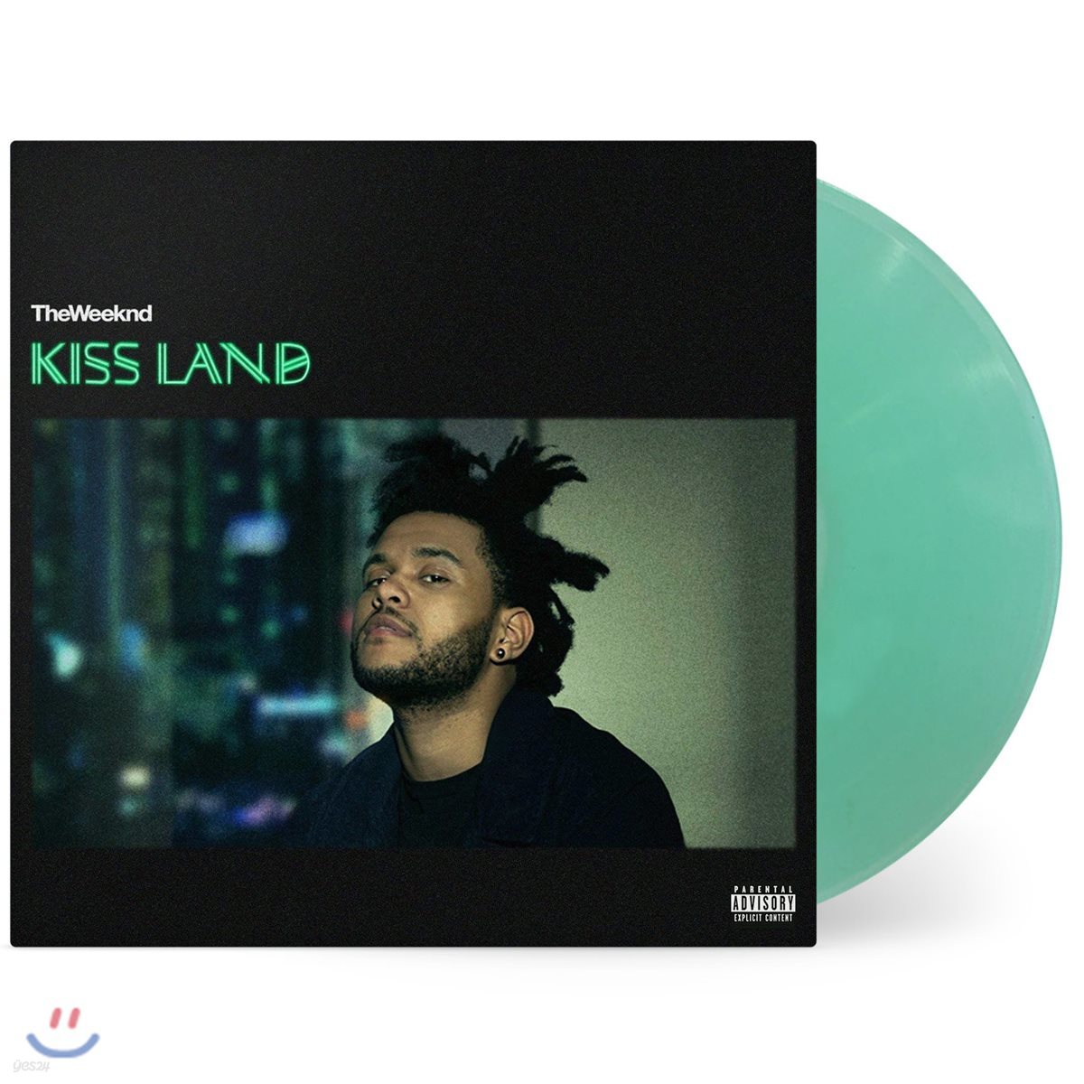 Weeknd (위켄드) - Kiss Land [씨글래스 컬러 2LP]
