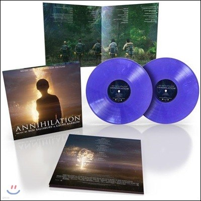 서던리치: 소멸의 땅 영화음악 (Annihilation OST by Ben Salisbury & Geoff Barrow 벤 살리스버리 & 제프 배로) [퍼플 컬러 2LP]