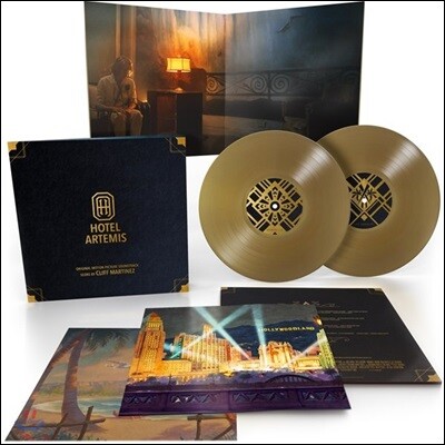 Cliff Martinez — 호텔 아르테미스 영화음악 (Hotel Artemis OST by Cliff Martinez 클리프 마티네즈) 앨범 커버