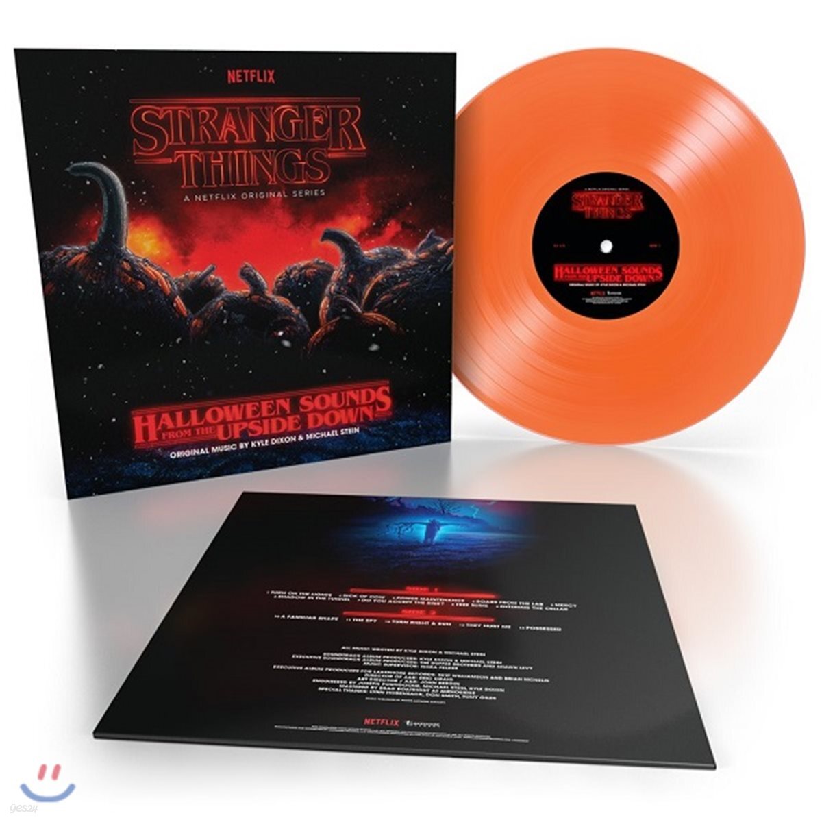기묘한 이야기 시즌2 드라마 음악 (Stranger Things: Halloween Sounds From The Upside Down OST) [펌킨 오렌지 컬러 LP]