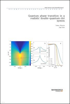 Quantum phase transition in a realistic double-quantum-dot system