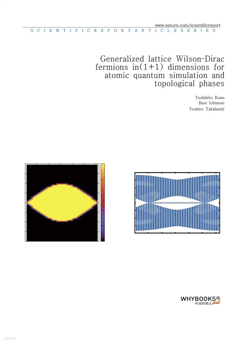 Generalized lattice Wilson?Dirac fermions in (1?+?1) dimensions for atomic quantum simulation and topological phases