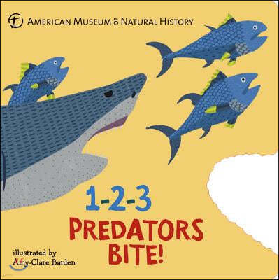 1-2-3 Predators Bite!: An Animal Counting Book