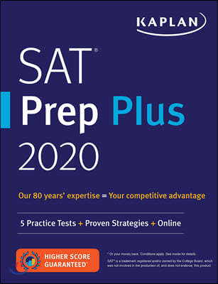 Kaplan SAT Prep Plus 2020