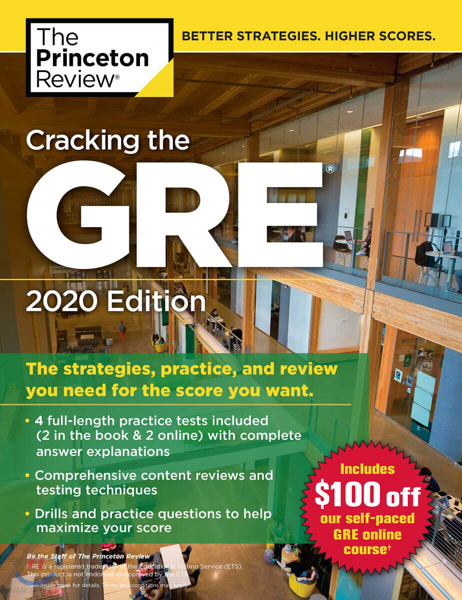The Princeton Review Cracking the GRE 2020