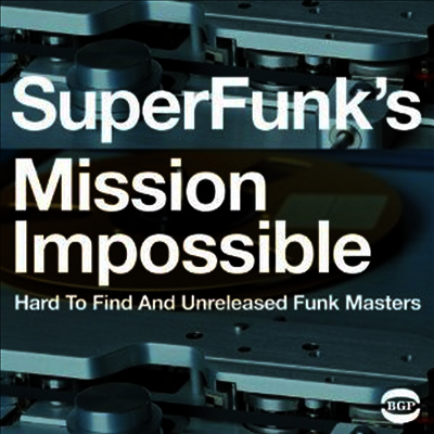 Various Artists — Super Funk's Mission Impossible 앨범 커버