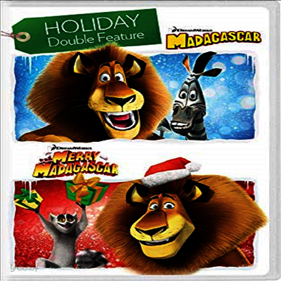 Madagascar / Merry Madagascar - Holiday Double Feature (마다가스카 / 메리 마다가스카)(지역코드1)(한글무자막)(DVD)
