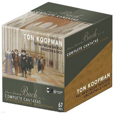 Ton Koopman : ĭŸŸ  (Bach Complete Cantatas Vol 1-22) 