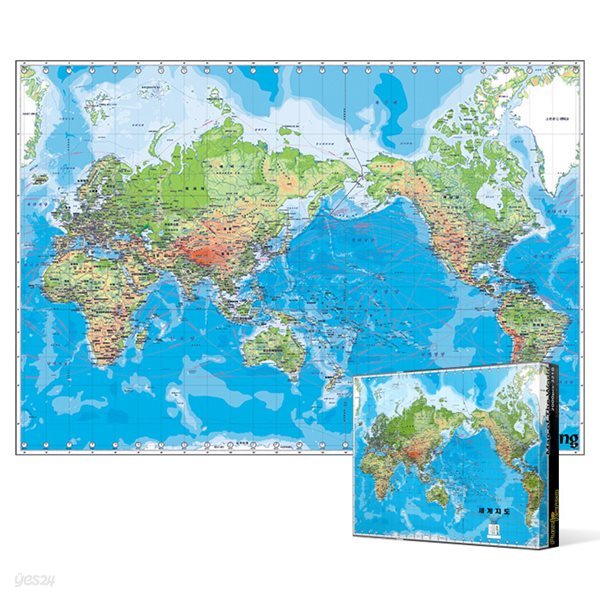 2000피스 직소퍼즐 - 세계 지도 (미니)