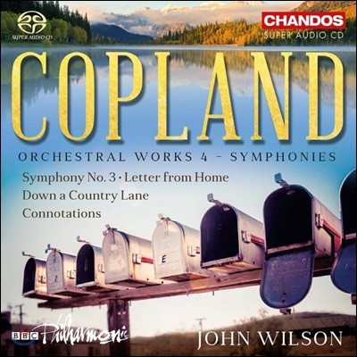 John Wilson ÷:  ǰ 4 (Copland: Orchestral Works vol. 4 -  Symphonies)  